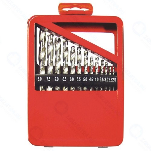 Набор сверл по металлу MATRIX 72388, 19 предметов, 1-10мм