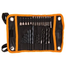 Набор оснастки WORX WA1108, (30шт) в чехле Набор оснастки WORX WA1108, (30шт) в чехле