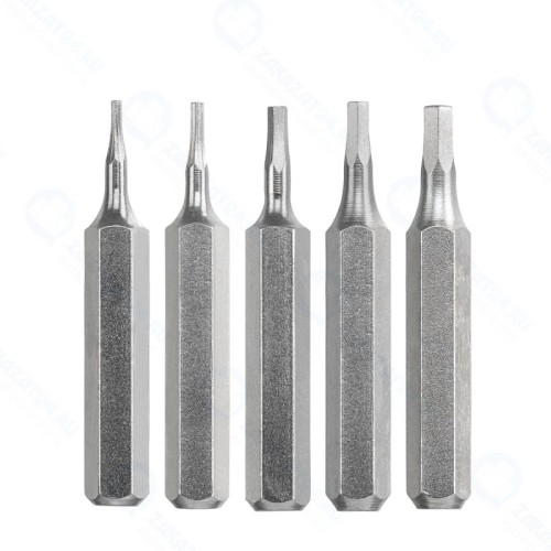 Набор бит KWB 128440, HEX Micro, 28 мм, 5шт