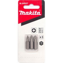 Бита Makita Рozidriv 1,2,3, хв-6-ти гран 1\4", 25мм,3шт