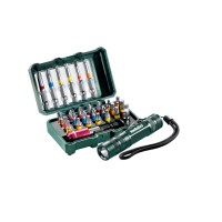 Набор бит + фонарик Metabo SP 626721000 (29 предметов)