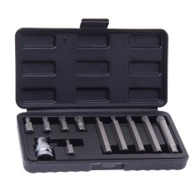 Набор бит ROCK FORCE RF-4112C SPLINE, с битодержателем, 11 предметов