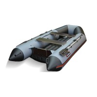 Лодка ПВХ Hunterboat Хантер 320 ЛKA, серый
