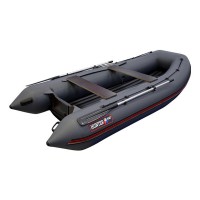 Лодка ПВХ Hunterboat Хантер 330 А, серый