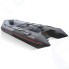 Лодка ПВХ Hunterboat Хантер 340, цвет серый/чёрный