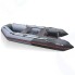 Лодка ПВХ Hunterboat Хантер 340, цвет серый/чёрный