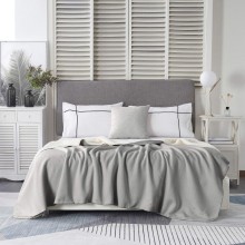 Плед Sofi de Marko Аманда, 220х240 Трикотаж, серый Плед Sofi de Marko Аманда, 220х240 Трикотаж, серый