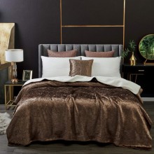 Плед Sofi de Marko Ундина, 220х240, кофейный Плед Sofi de Marko Ундина, 220х240, кофейный