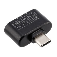 Адаптер Hama USB-С 00135747 (черный)