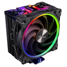 Кулер для процессора Akasa SOHO H4 ARGB Black AK-CC4018EP01 Кулер для процессора Akasa SOHO H4 ARGB Black AK-CC4018EP01