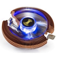 Кулер для процессора ExeGate Wizard EE91-Cu.BLUE TDP 80W [EX286153RUS]