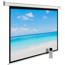 Экран c электроприводом Cactus 225x300см MotoExpert CS-PSME-300x225-WT 4:3 настенно-потолочный рулонный белый