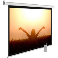 Экран c электроприводом Cactus 220x213см MotoExpert CS-PSME-220x165-WT 4:3 настенно-потолочный рулонный белый