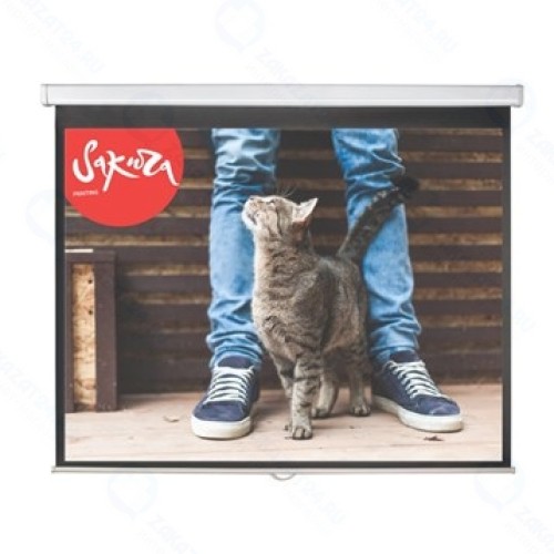 Экран настенно-потолочный Cinema S'OK 128x170см Wallscreen 4:3 рулонный белый 84' (SCPSW-128x170)