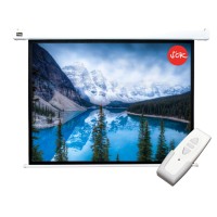 Экран с электроприводом Cinema S'OK SCPSM-274x206 135' 4:3 настенно-потолочный, моторизованный, Matt White, белый корпус