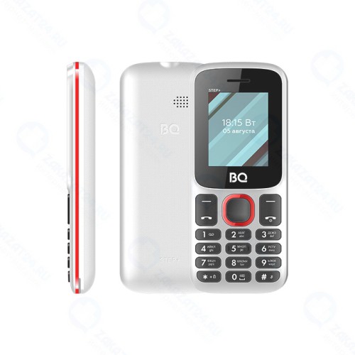 Мобильный телефон BQ 1848 Step+ Бело-красный