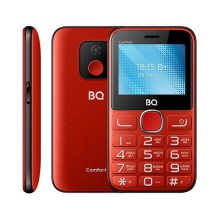 Мобильный телефон BQ 2301 Comfort Красно-черный