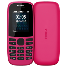 Мобильный телефон Nokia 105 (TA-1174) Розовый
