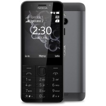 Мобильный телефон Nokia 230 Dual Sim Темно-серый