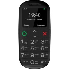 Мобильный телефон Vertex C312, чёрно-белый