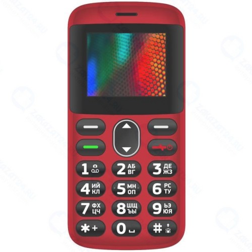 Мобильный телефон Vertex C311, красный