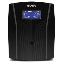 Источник бесперебойного питания SVEN Pro 1500 (LCD, USB)