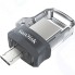 USB флешка 16Gb Sandisk Ultra Dual Drive m3.0 microUSB/ USB 3.0 (130/25 Mb/s)