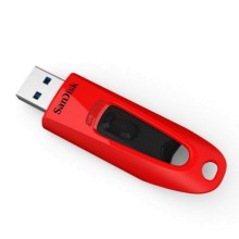 USB флешка 64Gb Sandisk Ultra red USB 3.0 (100/30 Mb/s)