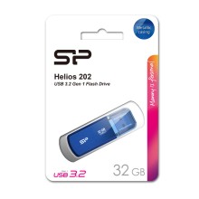 USB флешка 32Gb Silicon Power Helios 202 blue USB 3.2 Gen 1 (USB 3.0)