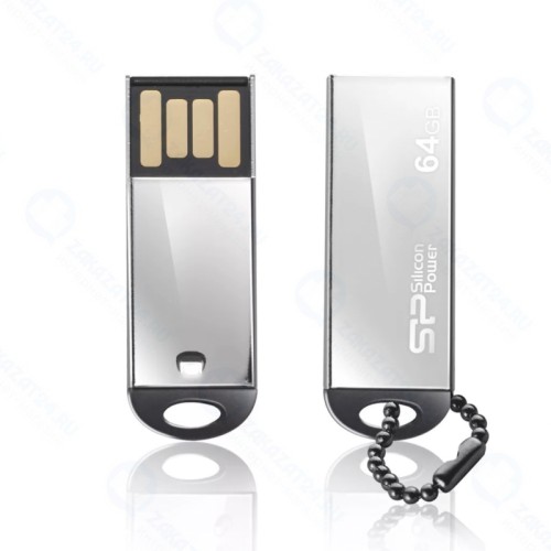 USB флешка 64Gb Silicon Power Touch 830 silver USB 2.0
