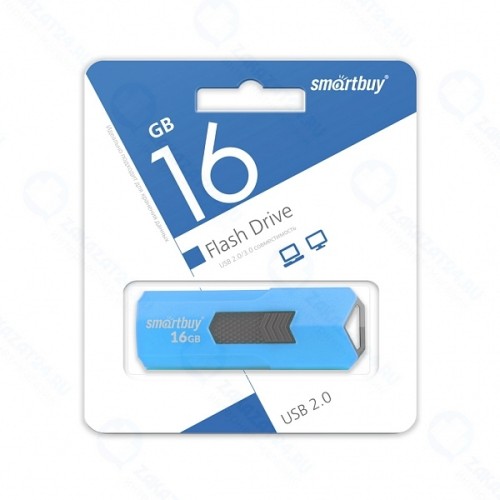 USB флешка 16Gb SmartBuy Stream blue USB 2.0