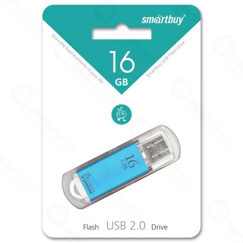 USB флешка 16Gb SmartBuy V-Cut blue USB 2.0