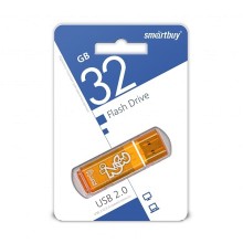USB флешка 32Gb SmartBuy Glossy orange USB 2.0