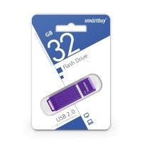 USB флешка 32Gb SmartBuy Quartz violet USB 2.0