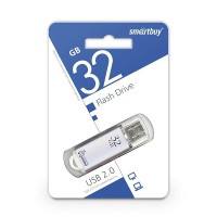 USB флешка 32Gb SmartBuy V-Cut silver USB 2.0