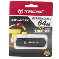USB флешка 64Gb Transcend JetFlash 750 USB 3.1 Gen 1 (130/30 Mb/s)