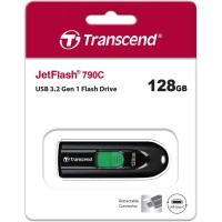 USB флешка 128Gb Transcend JetFlash 790C USB Type-C 3.2 Gen 1