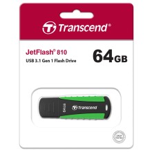 USB накопитель 64Gb Transcend JetFlash 810 USB 3.1 Gen 1 (USB 3.0)