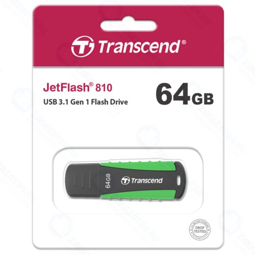 USB накопитель 64Gb Transcend JetFlash 810 USB 3.1 Gen 1 (USB 3.0)