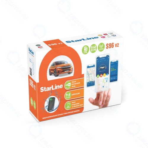 Автосигнализация StarLine S96 v2 BT 2CAN+4LIN 2SIM GSM