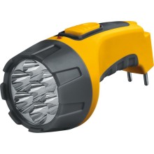 Фонарь Navigator NPT-CP04-ACCU Пласт. 7LED, прям. зар-ка, акк.4В, 700мАч.