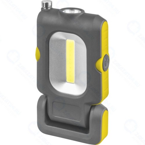 Фонарь Navigator 14 083 NPT-W07-ACCU для работы 1LED(1Вт)+1COB(3Вт) акк.3,7В