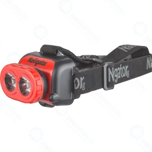Фонарь налобный Navigator NPT-H09-3AA 2LEDx1Вт
