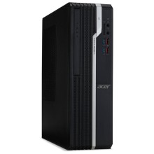 Компьютер Acer Veriton X2665G SFF i3 9100 (3.6)/8Gb/1Tb 7.2k/UHDG 630/Windows 10 Pro/GbitEth/180W Black