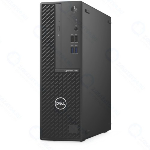 Компьютер Dell Optiplex 3080 SFF i5 10505 (3.2)/8Gb/SSD256Gb/UHDG 630/DVDRW/Win 10 Pro