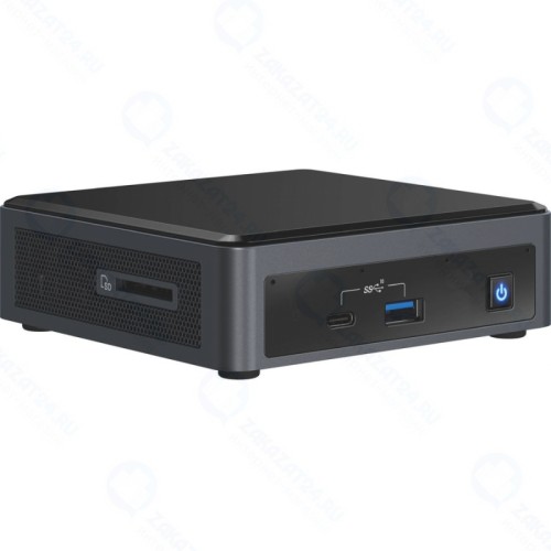 Платформа Intel NUC 10 Intel Core i7-10710U/VGA Intel UHD Graphics/1x m.2 SSD/no codec Black