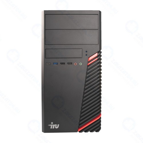 Компьютер IRU Game 520B4GMA MT Ryzen 5 3600/16Gb/SSD500Gb GTX1660 6Gb/W11HSL64/black