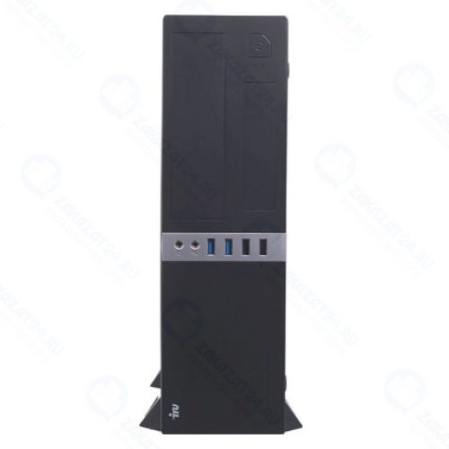 Компьютер IRU Office 120 slim E1 6010/4Gb/SSD120Gb/R2 Windows 10 Professional/65W Black