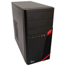 Компьютер IRU Office 510H4SM MT i3 10105/8Gb/1Tb/UHDG 630/Windows 10 Professional 64 GbitEth 400W Black