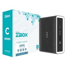 Платформа ZBOX-CI665NANO ZOTAC ZBOX NANO, SFF, Fanless, i7-1165G7 Black